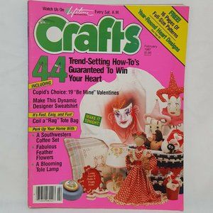 Crafts Magazine February 1987 Be Mine Valentines